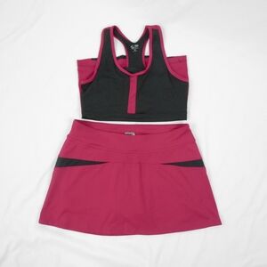 Women's Pink/Black Athletic Set